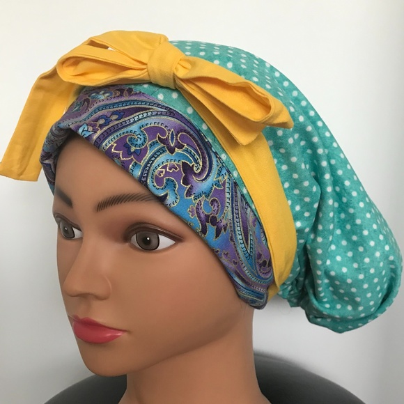 Scrub CAP/HAT *Reversible *Long Ties NWOT - Picture 15 of 15